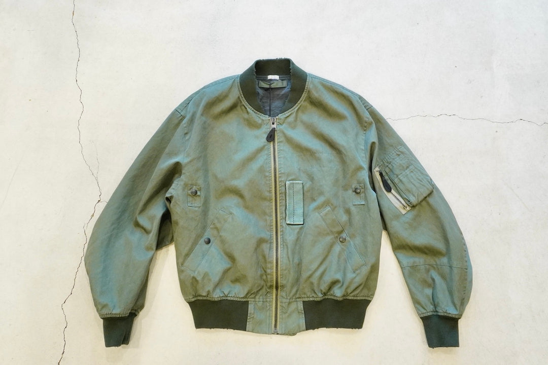 A.PRESSE / Vintage Silk Light B-15C Flight Jacket – web-inter