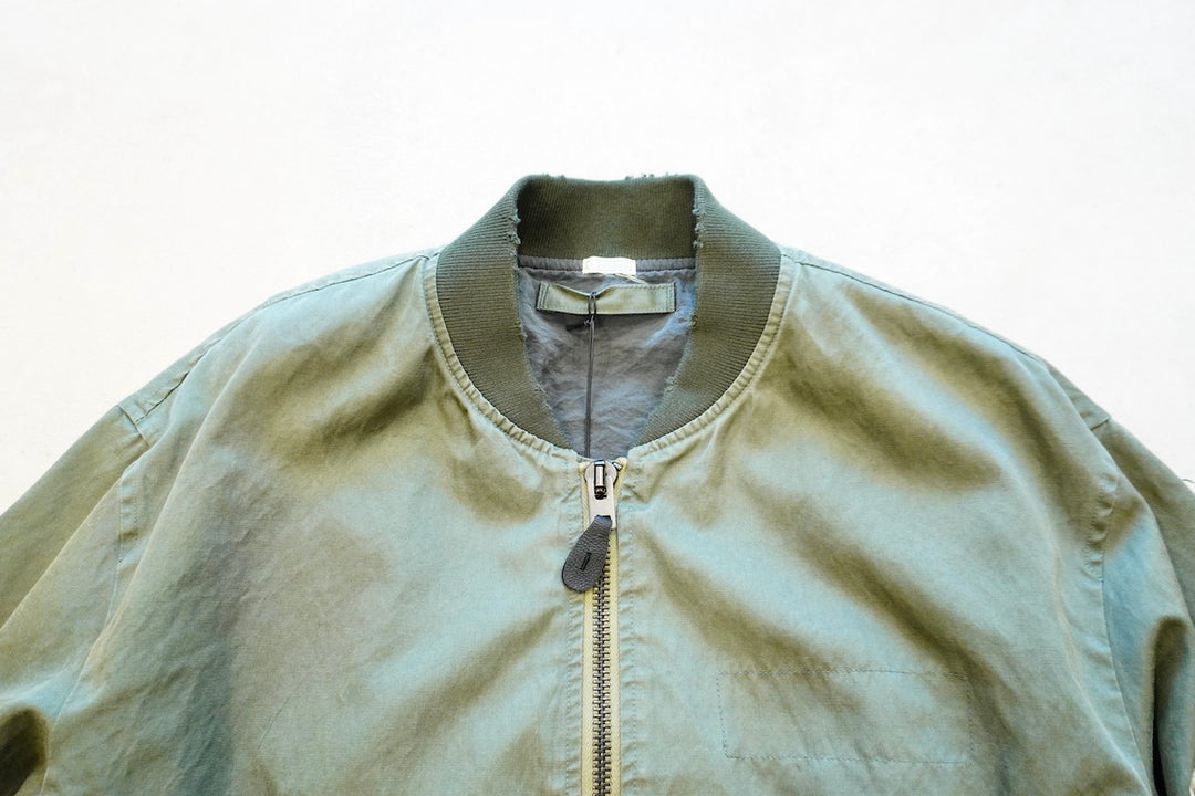 A.PRESSE / Vintage Silk Light B-15C Flight Jacket – web-inter