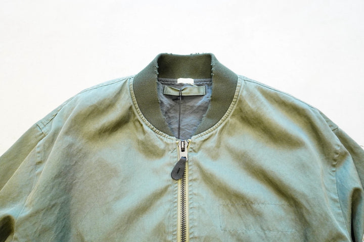 A.PRESSE / Vintage Silk Light B-15C Flight Jacket – web-inter