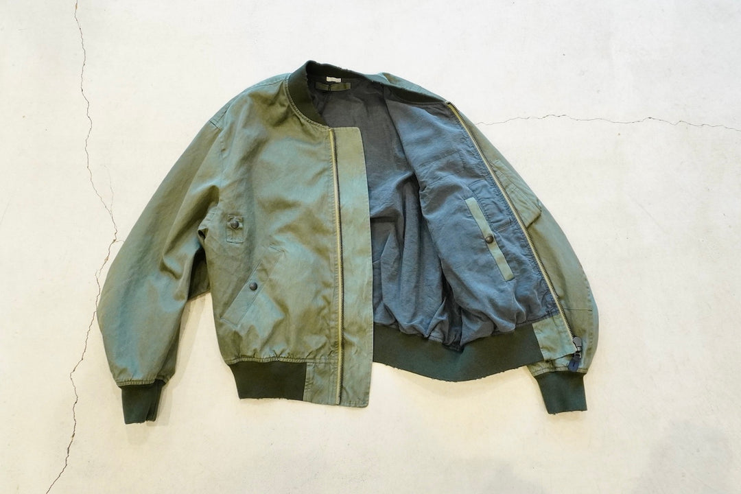 A.PRESSE / Vintage Silk Light B-15C Flight Jacket – web-inter