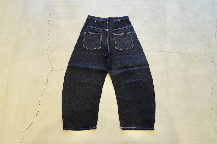 COMME des GARCONS HOMME / 綿デニム 製品洗 DENIM CURVE PANTS – web