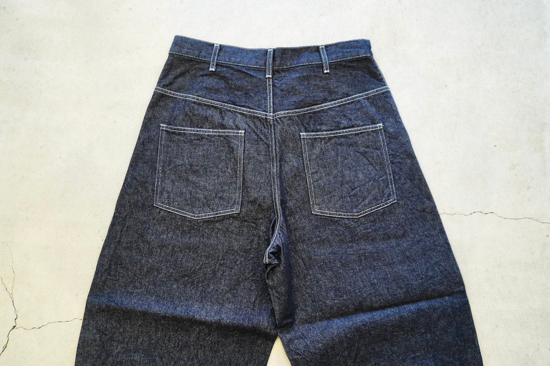 COMME des GARCONS HOMME / 綿デニム 製品洗 DENIM CURVE PANTS – web