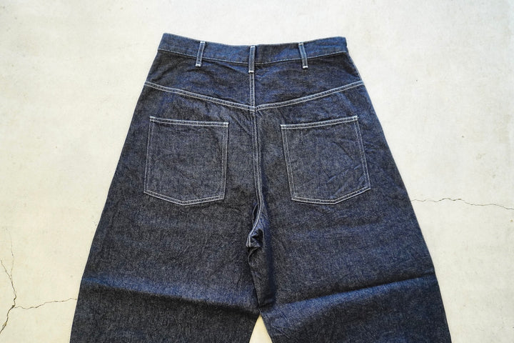 COMME des GARCONS HOMME / 綿デニム 製品洗 DENIM CURVE PANTS – web