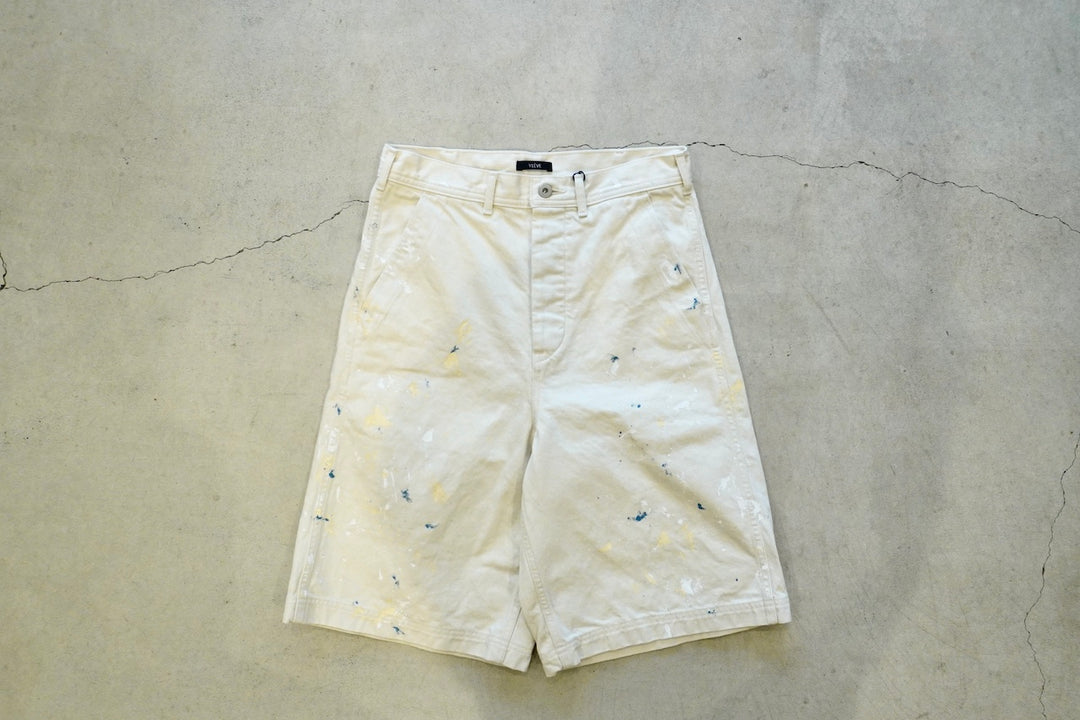 SALE<30% OFF>YLEVE (MOMEN'S) / HAND PAINT DENIM SHORTS – web