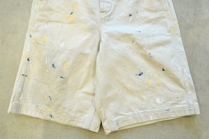 SALE<30% OFF>YLEVE (MOMEN'S) / HAND PAINT DENIM SHORTS – web