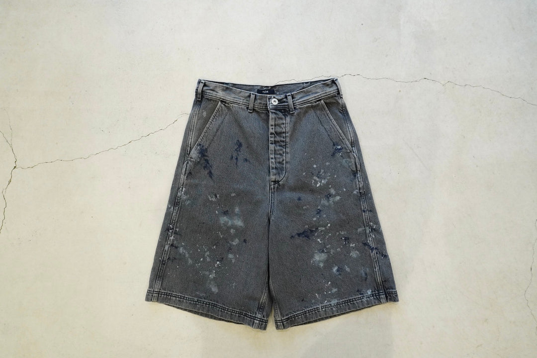 YLEVE (MOMEN'S) / HAND PAINT DENIM SHORTS – web-inter