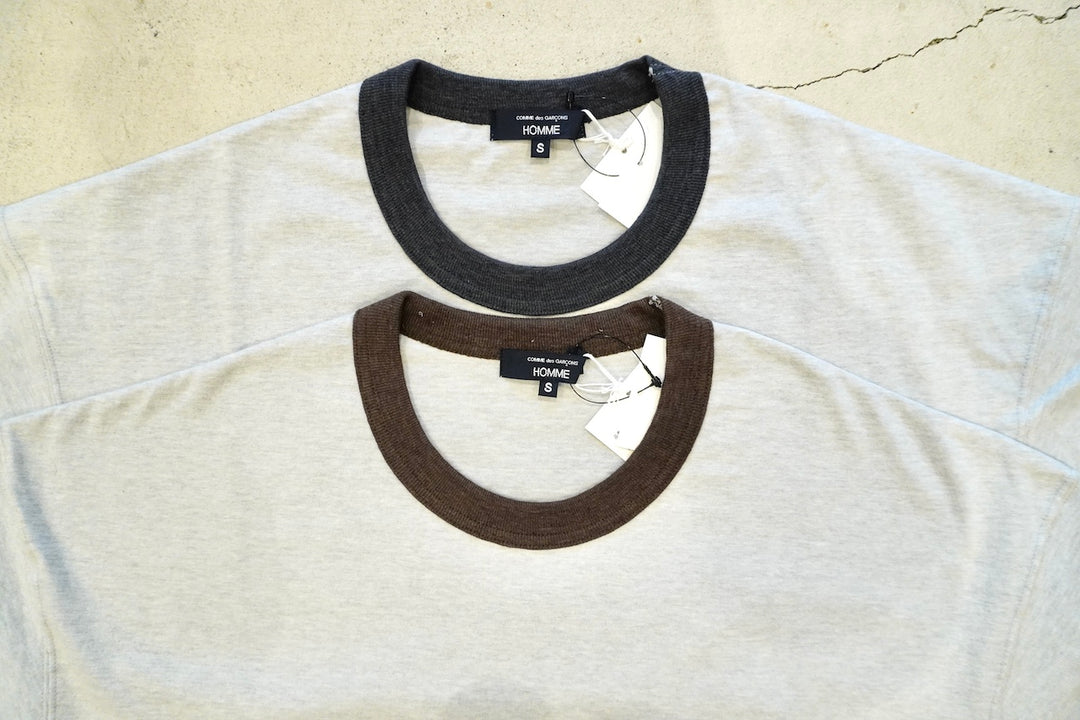 COMME des GARCONS HOMME / 綿天竺 RINGER T-SHIRTS – web-inter