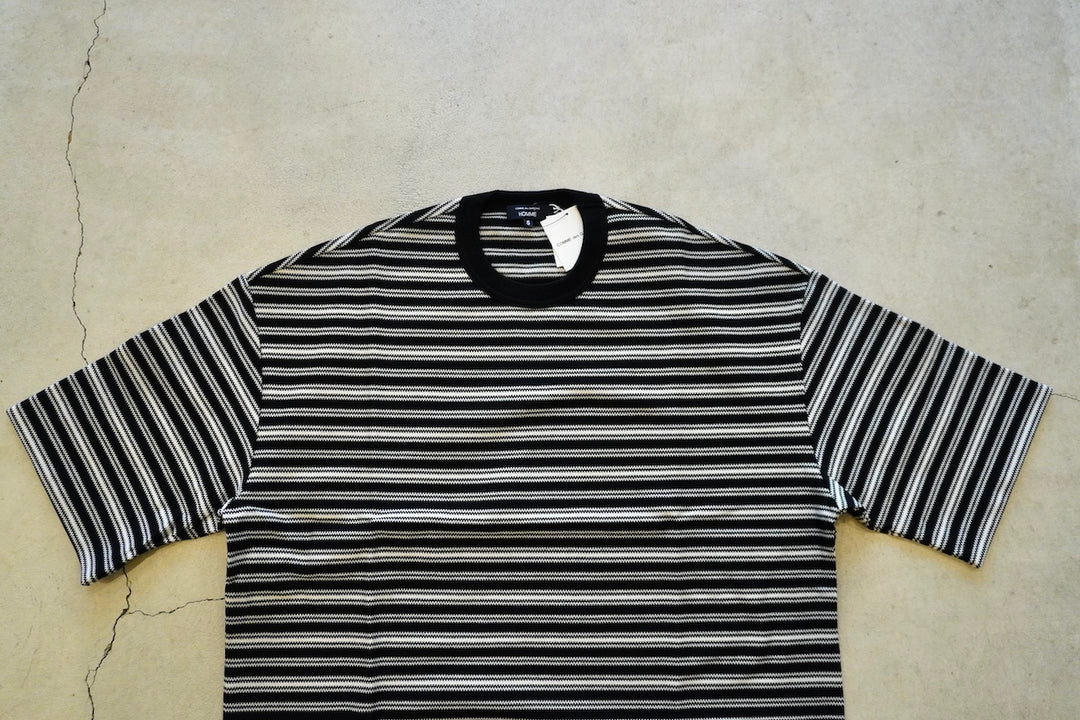 トップス 2011ss Black comme des garcons border T COMME des GARCONS HOMME / 綿ラッセル BORDER TEE – web-inter