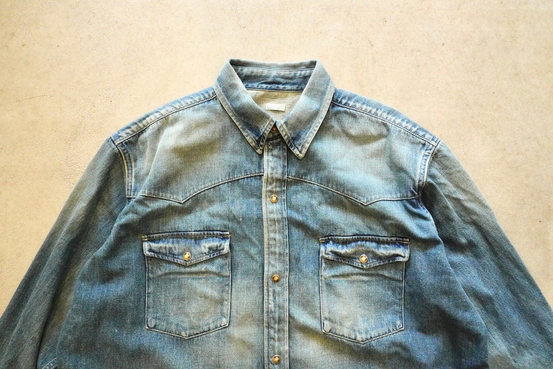 A. PRESSE / Vintage Western Denim Shirt – web-inter