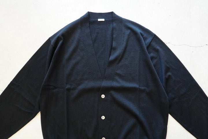 A.PRESSE / Wool Cotton High Gauge Cardigan – web-inter