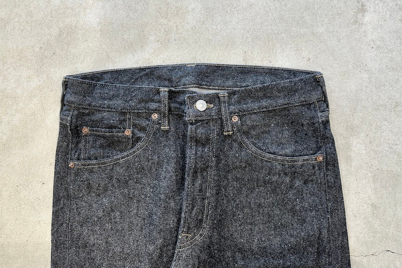 A.PRESSE / Black Washed Denim Pants (23Style2) – web-inter