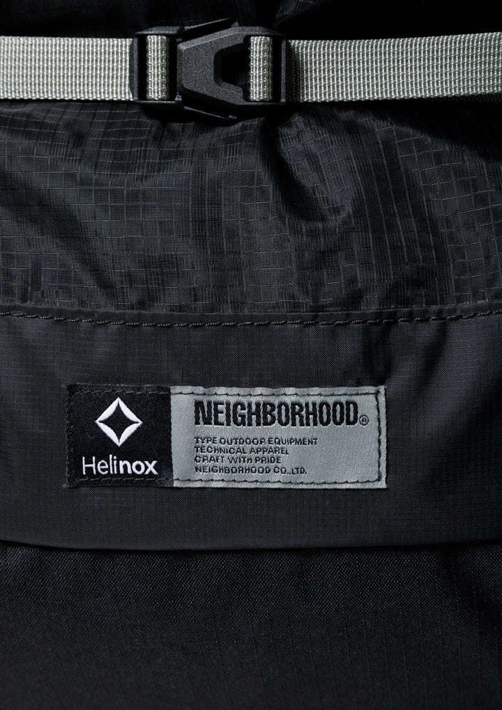 NEIGHBORHOOD / NH X HELINOX . LITE ROLL TOP BACK PACK – web-inter
