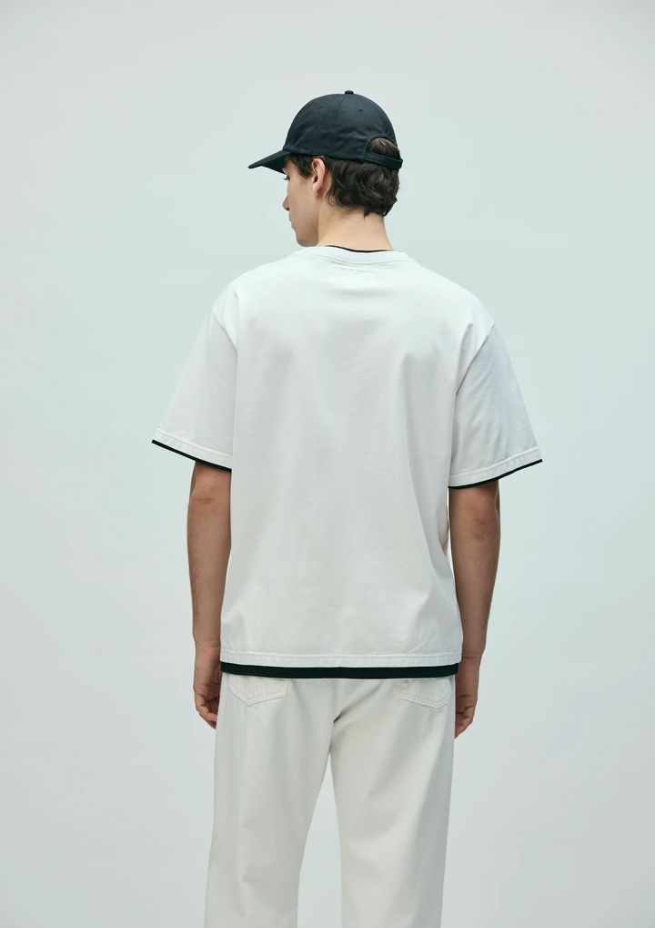 NEIGHBORHOOD / BW . LAYERED TRIM CREWNECK SS – web-inter