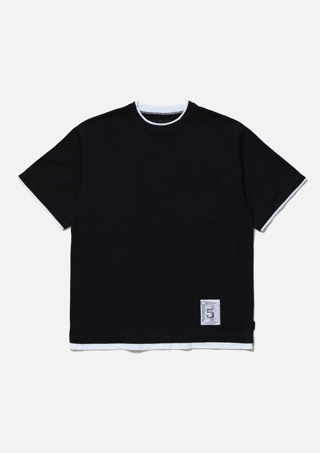 NEIGHBORHOOD / BW . LAYERED TRIM CREWNECK SS – web-inter