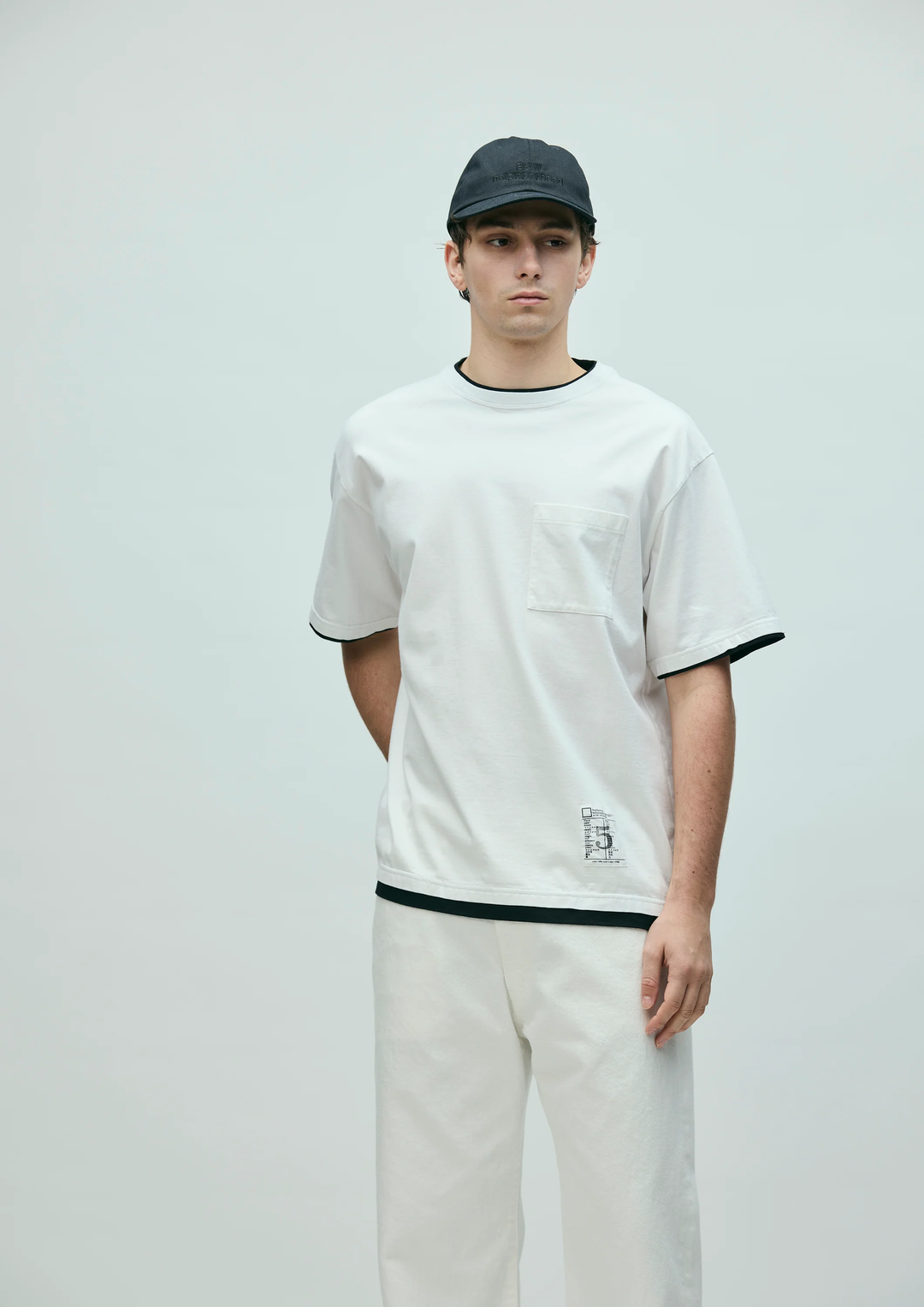 NEIGHBORHOOD / BW . LAYERED TRIM CREWNECK SS – web-inter